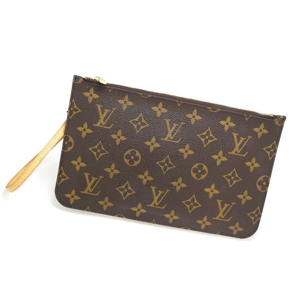 Louis Vuitton Accessories Monogram GM Pouch Brown Neverfull - Picture 2 of 7